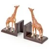 Papillon Living Eclectic Mix Cast Iron Giraffe Bookends
