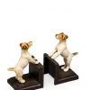 Papillon Living Cast Iron Terrier Dog Bookends Eclectic Mix