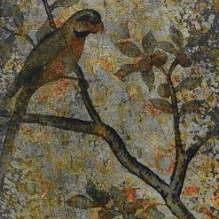 Papillon Living Glass Oval Art Prints