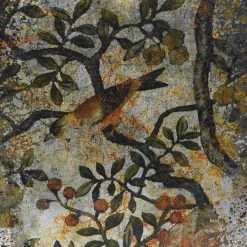 Papillon Living Glass Oval Art Prints