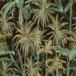 Papillon Living THE JUNGLE Anthracite Wallpaper SKU: WP20523