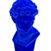 Papillon Living Sculpture Colbat Blue Flock Classic Bust Small TMF33