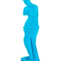 Papillon Living Teal Flock Venus De Milo Figure TMF38