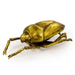 Papillon Living Large Gold Beetle Wall Decor