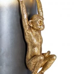 Papillon Living Gold Hanging Monkey Tpr56