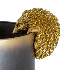 Papillon Living Eclectic Mix Gold Hanging Hedgehog TPR60