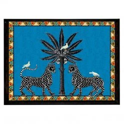 Papillon Living Tray Large Blue Mosaico (38 X 28cm) 2160