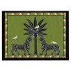 Papillon Living Trays Tray Large Green Mosaico (38 X 28cm) 2161