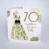Papillon Living 70 Congratulations On Your Special Birthday Greeting Cards & Papillon Gift Cards
