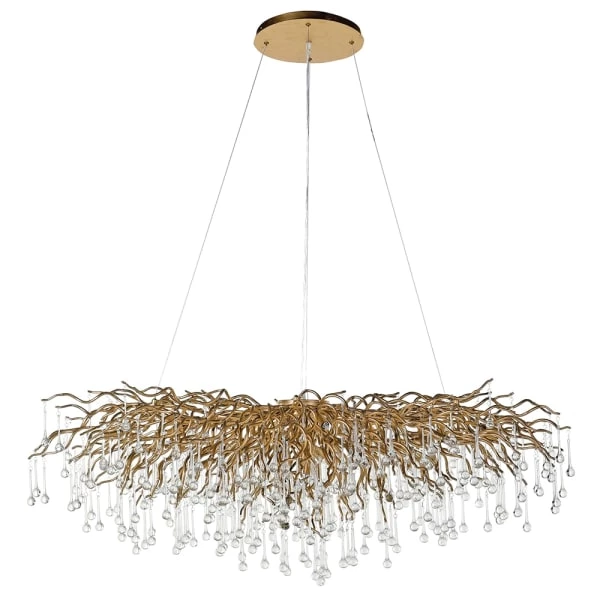 Papillon Living Gold Branch Chandelier 1 Papillon Living Gold Branch Chandelier