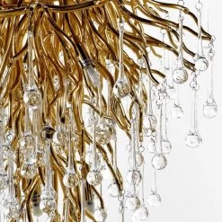 Coach House Tiered Branch Droplet Chandelier