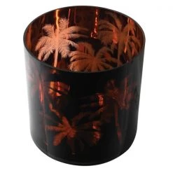 Papillon Living Hurricane Palm Tree Tealight Holders & Candle Holders