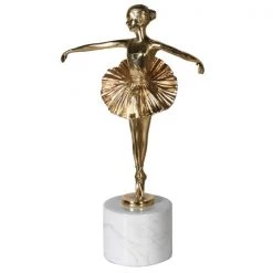 Papillon Living Marble And Brass Ballerina Eclectic Mix