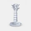 Papillon Living Glass Decorative Palm Candlestick Tealight Holders & Candle Holders
