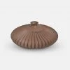 Papillon Living Vases & Pots Natural Round Ridged Vase 210256