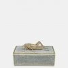 Papillon Living Decorative Grasshopper Box