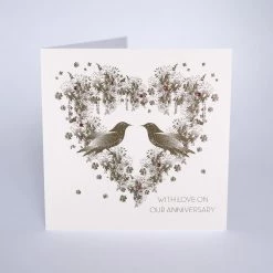 Papillon Living Greeting Cards & Papillon Gift Cards Anniversary Heart