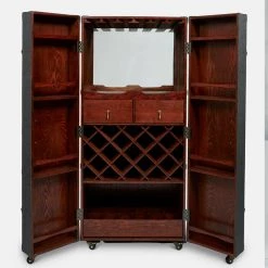 Papillon Living Chatsworth Bar Cabinet Glassware & Barware