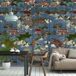 MTG FLOATING WORLD Blue Wallpaper