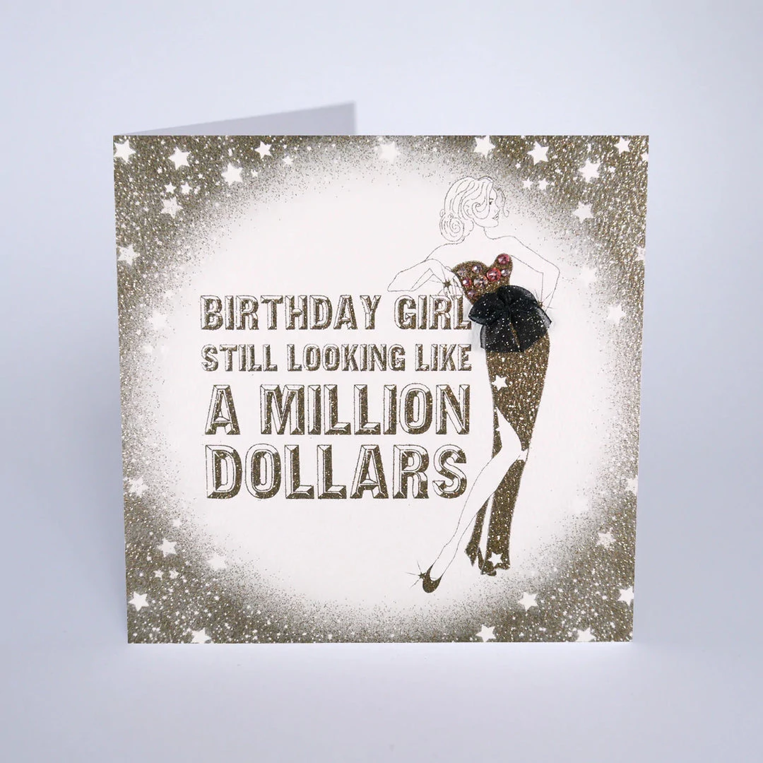 Papillon Living Greeting Cards & Papillon Gift Cards Looking A Million Dollars Gold 1 Papillon Living Greeting Cards & Papillon Gift Cards Looking A Million Dollars Gold