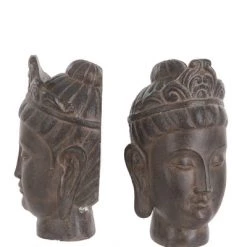 Papillon Living Buddha Bookends