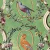 Papillon Living COUNTESSE'S AVIARIUM Mint Wallpaper