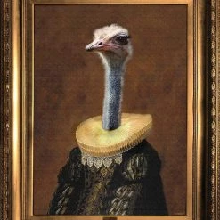 Papillon Living Canvas Senora Emanuela Print