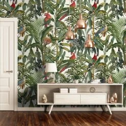 Papillon Living PARROTS OF BRASIL Wallpaper