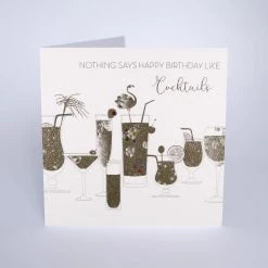 Papillon Living Greeting Cards & Papillon Gift Cards Cocktails Birthday