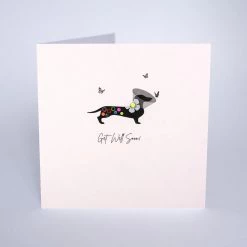 Papillon Living Greeting Cards & Papillon Gift Cards Get Well Soon - Cone