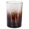 Coach House Tealight Holders & Candle Holders Ombre Palm Hurricane - Large